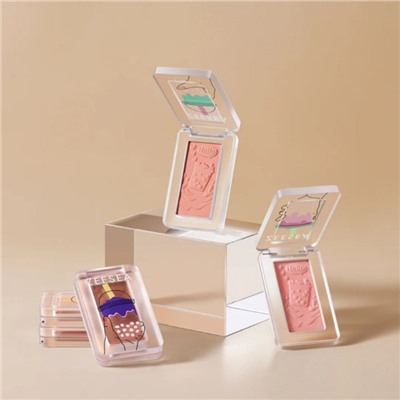 Румяна ZeeSea Dessert Collection Powder Blush, тон 01, 3.5 г