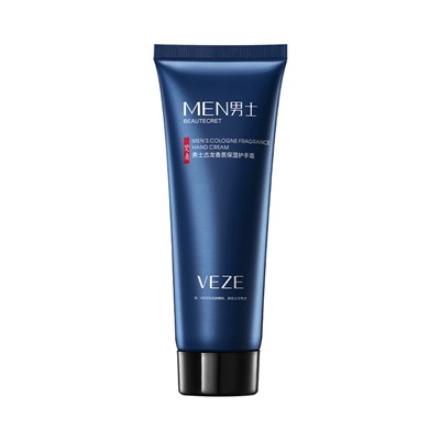 Мужской увлажняющий крем для рук VEZE mens cologne fragrance hand cream, 75 гр