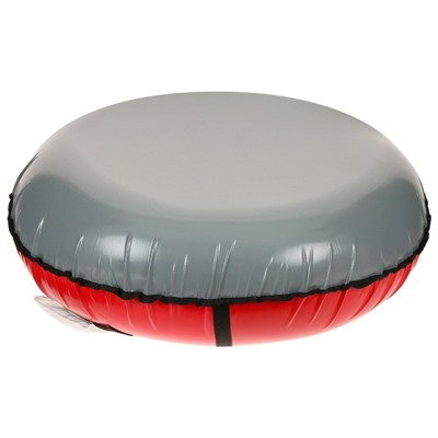 Санки-ватрушки ONLITOP, диаметр чехла 100 см, меховое сиденье, цвета МИКС