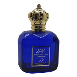 PARIS WORLD LUXURY 24K GOLD SAPPHIRE edp (w) 100ml TESTER