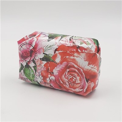 YLJ  Мыло для лица и тела ROSE Fragrance Soap Парфюмированное РОЗА  200г  (ТВ-8004)   К12