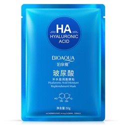 Тканевая маска для лица Bioaqua HA Hyaluronic Acid Water Get, 30мл