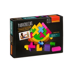 ВВ4187 Развивающие игры из дерева Bondibon Игра-баланс РАВНОВЕСИЕ, BOX 27,6?3,7?19 см