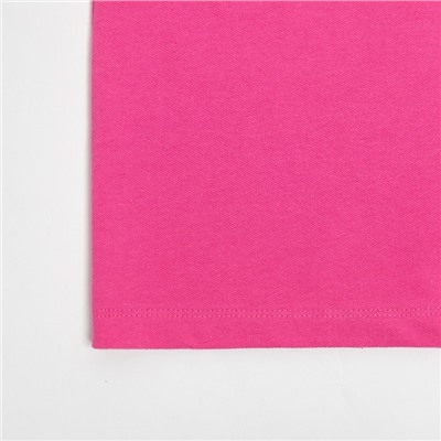 Футболка поло женская MINAKU: Basic line цвет розовый, размер 52