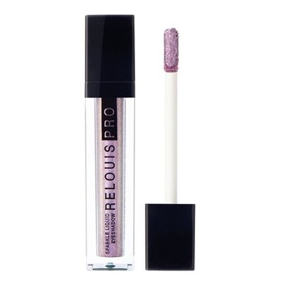 Тени для век жидкие сияющие Relouis Pro Sparkle Liquid Eyeshadow №34 лавандовый