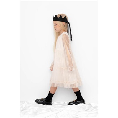 Платье  для девочки  К 5855/белая лилия