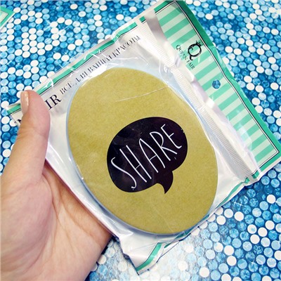 Набор (зеркало, гребень) "Share"