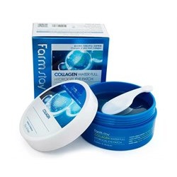 Гидрогелевые патчи Farm Stay Collagen Waterfull Hydrogel Eyepatch(90g*60ea)