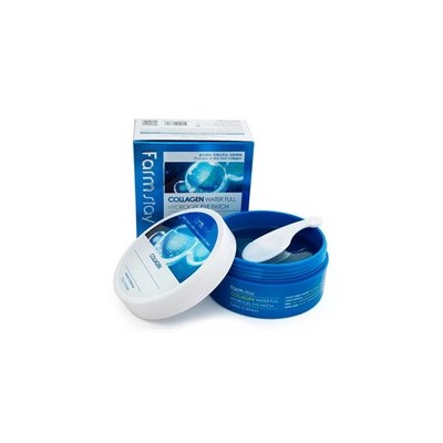 Гидрогелевые патчи Farm Stay Collagen Waterfull Hydrogel Eyepatch(90g*60ea)