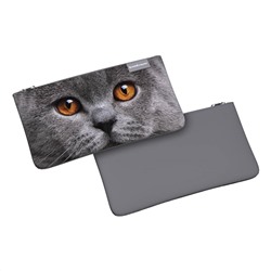 Пенал конверт Light 220x120мм Grey Cat