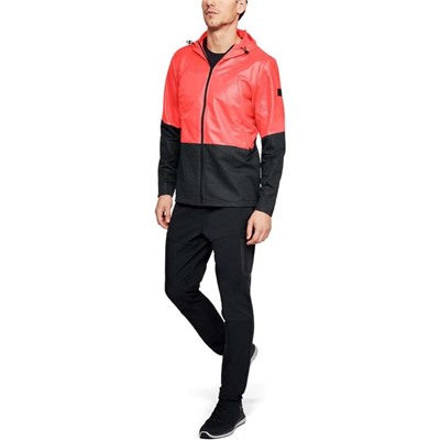 Ветровка мужская, Under Armour Hybrid Wind Full Zip Hooded Jkt, размер 46-48 (1306456-986)