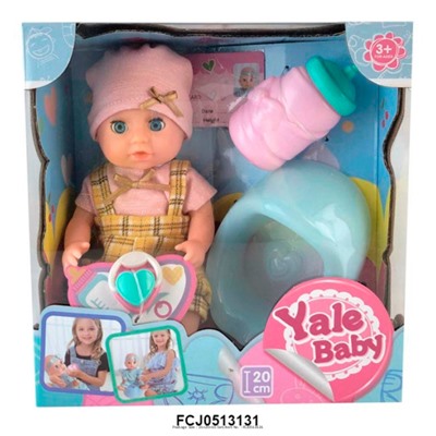 Пупс Yale Baby 1992RYL 20 см. с аксесс. в кор. в Самаре