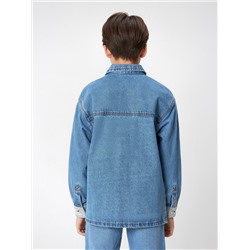 Куртка джинсовая детская для мальчиков Motomoto