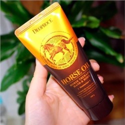 Крем для рук и тела с лошадиным жиром DEOPROCE Horse Oil Horse Therapy Hand & Body, 100g