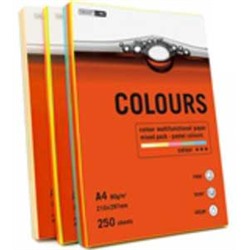 Бумага А4 Smartline Colours Mixed PS-пастель (250л=50л*5цв) уп10 арт.0215-321
