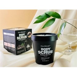 Скраб для тела Kiss Beauty Body Scrub Bambo Charcoal 200ml