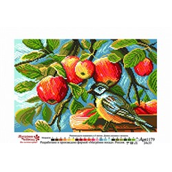 Рисунок на канве МАТРЕНИН ПОСАД арт.28х37 - 1179 В яблоневом саду