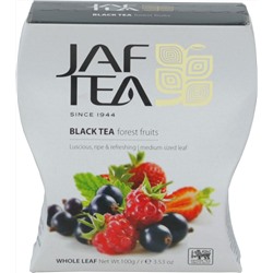 JAF TEA. Черный. Лесные ягоды 100 гр. карт.пачка