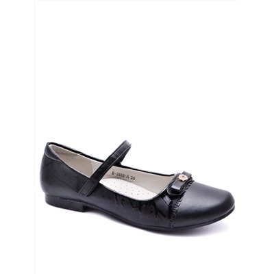 Туфли для девочек B-0686-A, черный