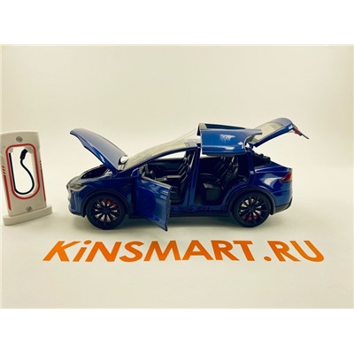 Tesla Model X 2023.1/24 Без ИНД упаковки(размер7*18см)арт:м92317