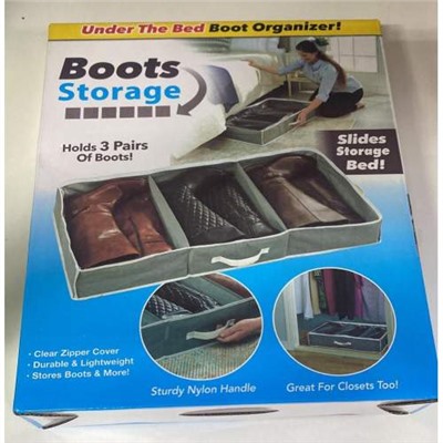 Органайзер тканевый для обуви Boots Storage 3 секции оптом