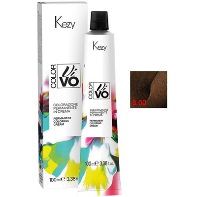 Kezy Color Vivo 8.00 Перманентная крем-краска для волос 100 мл