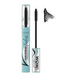 Eveline VIVA CURLED LASHES! Тушь удлинение и подкручивание,Чёрная 10мл.(24)