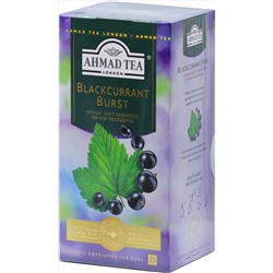 AHMAD. Blackcurrant Burst/Смородиновый взрыв карт.пачка, 25 пак.