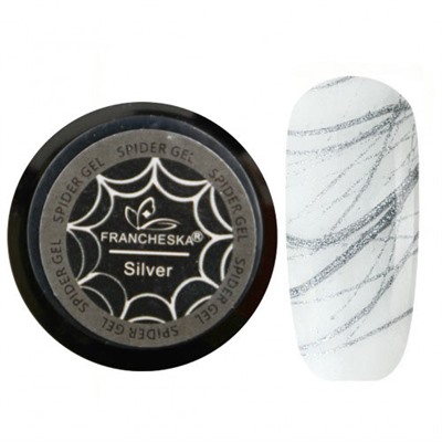 Гель-паутинка  Spider Gel Francheska  (Silver) 3шт