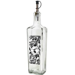 Бутылка с мет. дозатором для масла/соусов, 500 мл, стекло  626-2073