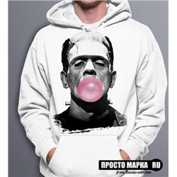 Толстовка с капюшоном Hoodie Франкенштейн с жвачкой