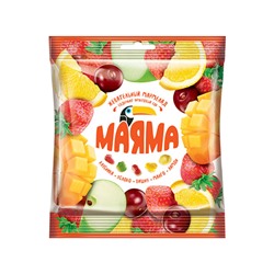 Жевательный мармелад МАЯМА Вкус (5 фруктовых вкусов) 70г (для детских подарков)  пм670