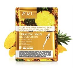 Тканевая маска для лица Zozu Fruit Pineapple Facial Mask с экстрактом ананаса