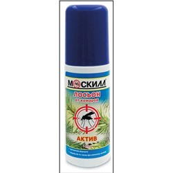 Москилл лосьон спрей защитный от комаров  АКТИВ 100мл, шт