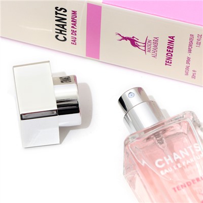 Парфюмерная вода женская Chants Tenderina (по мотивам Chanel chance eau Tendre clone), 30 мл