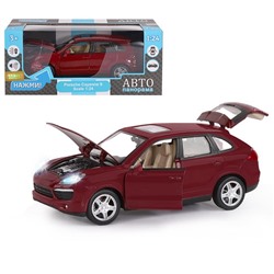 Модель 1:24 Porsche Cayenne S, бордовый 1251131JB Автопанорама в Самаре