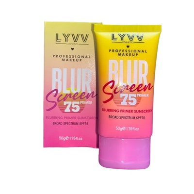 Солнцезащитный крем для лица и тела, увлажняющий, LYVV Blur 75 SPF 50гр