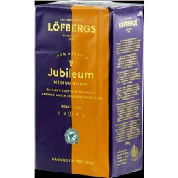 Lofbergs Lila. Jubileum молотый 500 гр. мягкая упаковка