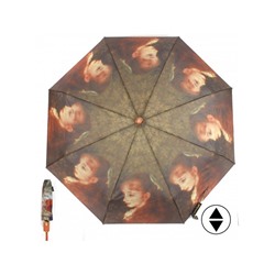 Зонт женский RST-3742,  R=56см,  суперавт;  8спиц-сталь+fiber,  3слож,  полиэстер,  мультиколор 227334