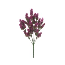 Искусственный цветок «Хмель», высота 30 см, цвет розовый