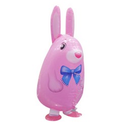 Шар Ходячая фигура, Кролик, розовый