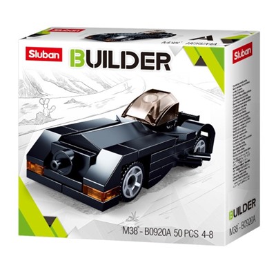 Конструктор SLUBAN    50 дет. "Builder. Суперкар" (M38-B0920A) в коробке