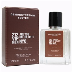 Тестер Carolina Herrera 212 VIP Men 60 ml (экстра-стойкий)