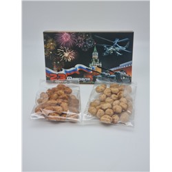 238 Подарочный набор арахис в хрустящей оболочке «23 Февраля» Ассорти 100 гр