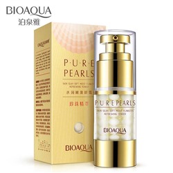 BIOAQUA  Крем для век PURE PEARLS Антивозрастной с экстрактом ЖЕМЧУГА  25г  (BQY-4600)