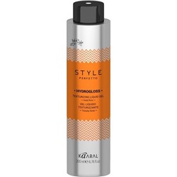 Жидкий гель для текстурирования волос Оранжевый, Hydrogloss Gel Style Perfetto, 200 мл.