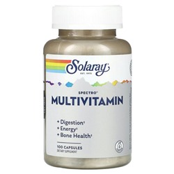 Solaray, Spectro, мультивитамины, 100 капсул