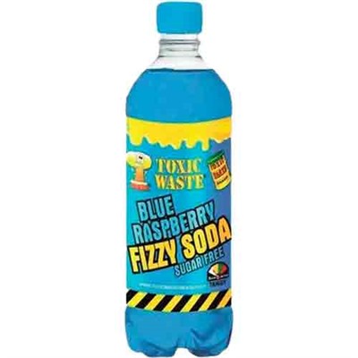 Напиток Toxic Waste Fizzy Soda Blue Raspberry 500мл