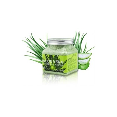 Скраб для тела  Aloe Vera Sherbet Body Scrub 350гр с экстрактом алое