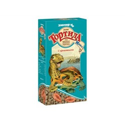 Корм Тортила-Макс для водных черепах 70г с креветками, Зоомир